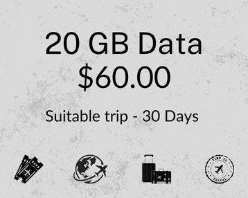 Macedonia 20 GB 30 Days