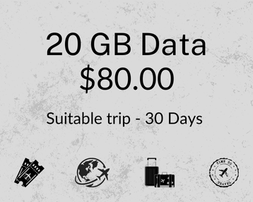 Canada 20 GB 30 Days