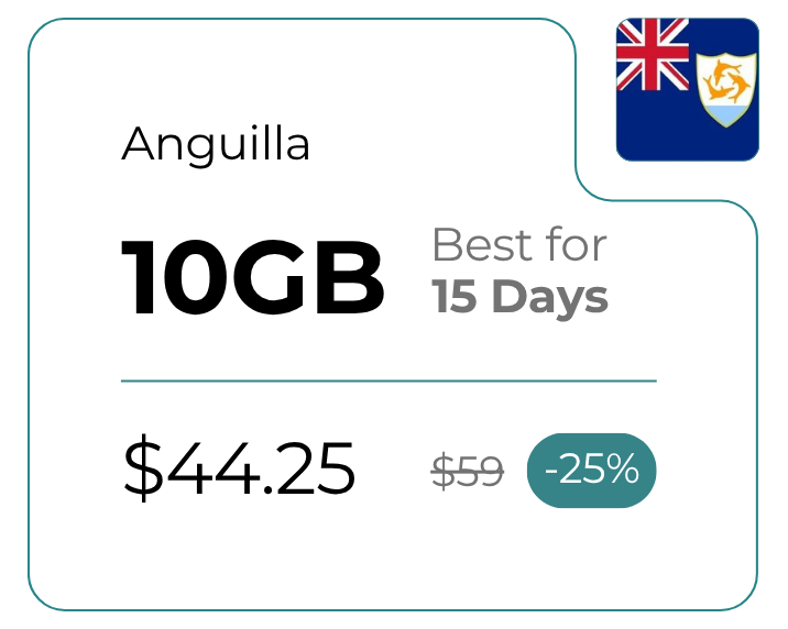 Anguilla 10 GB 30 Days