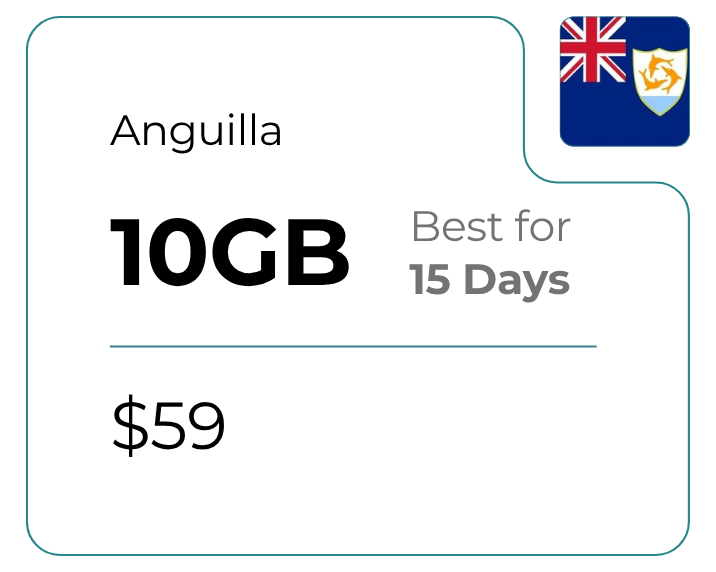 Anguilla 10 GB 30 Days