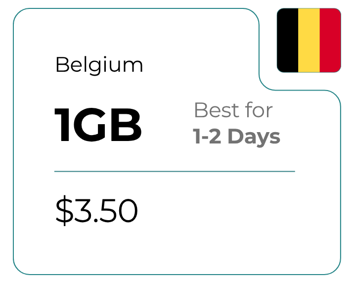 Belgium 1 GB 30 Days