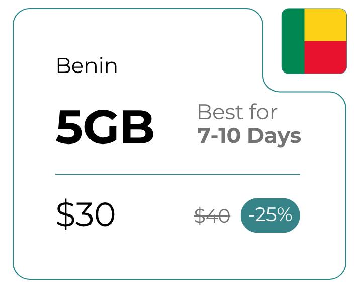 Benin 5 GB 30 Days