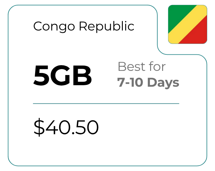 Congo Republic 5 GB 30 Days