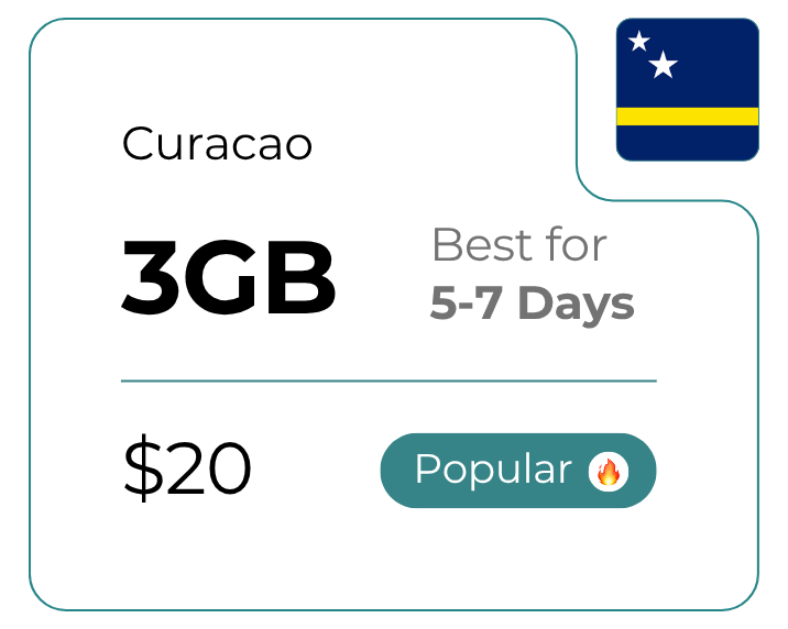 Curacao 3 GB 30 Tage