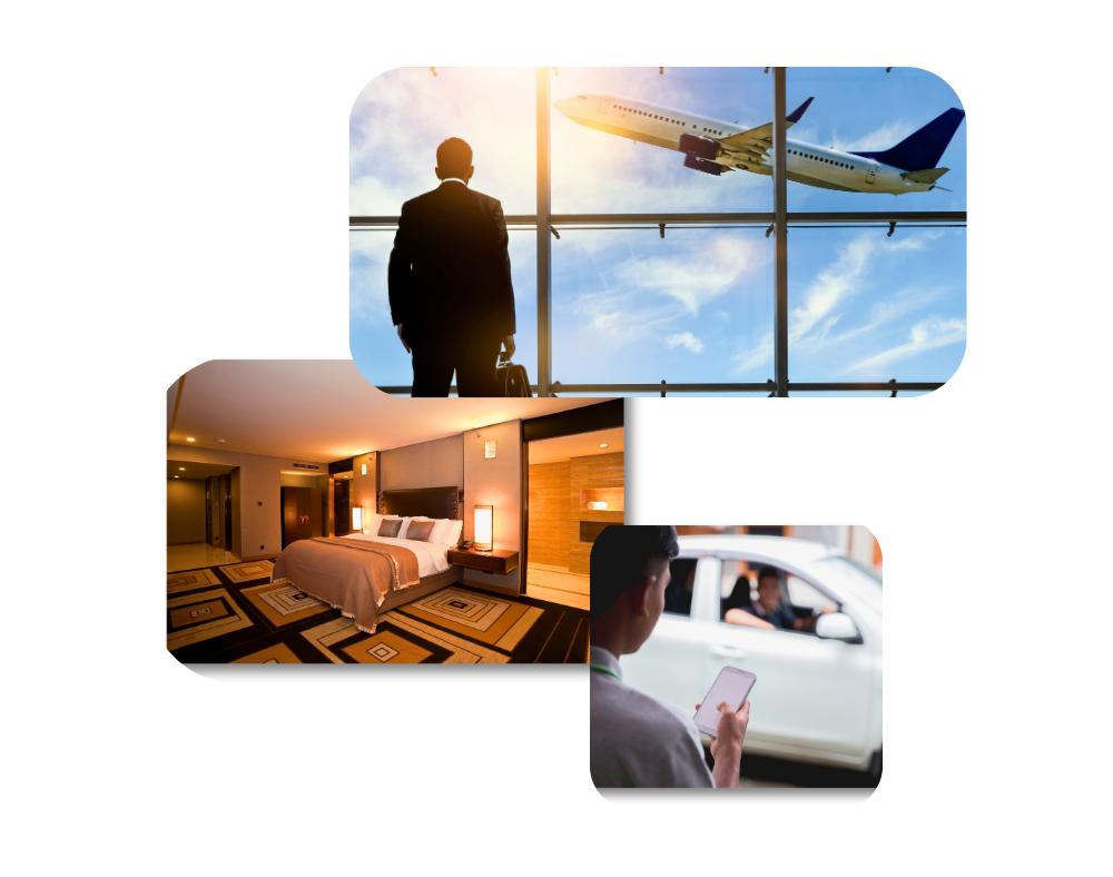 Different distributor partners are shown such as travel businesses, hotels, and other travel services.