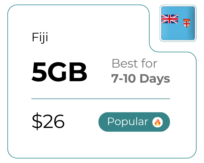 Fiji 5 GB 30 Days