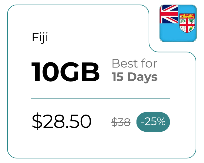 Fiji 10 GB 30 Days