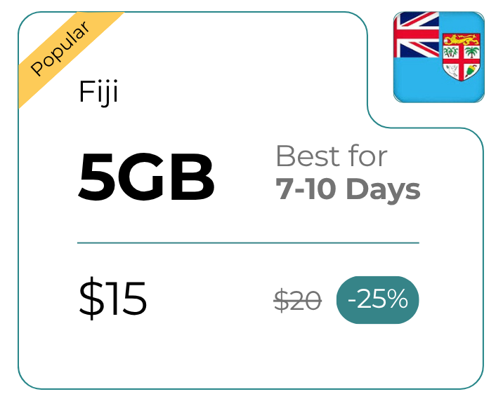 Fiji 5 GB 30 Days