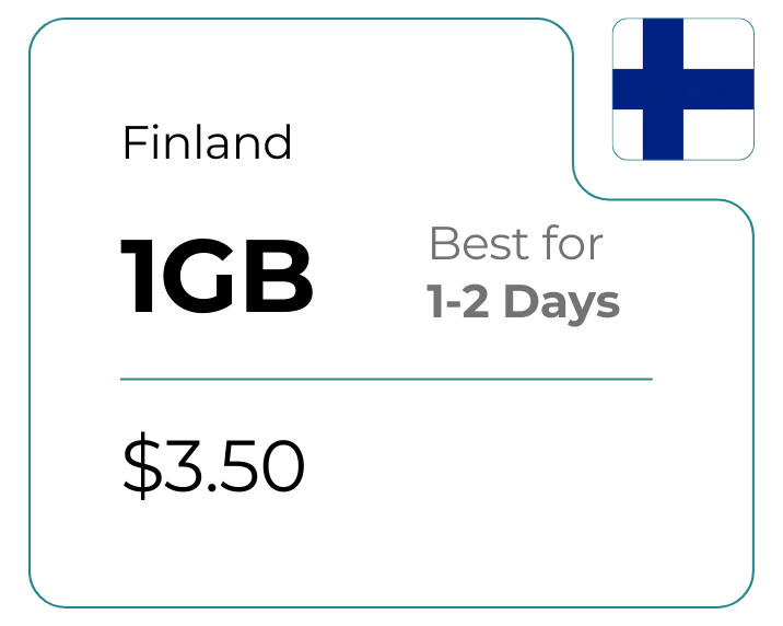 Finland 1 GB 30 Days