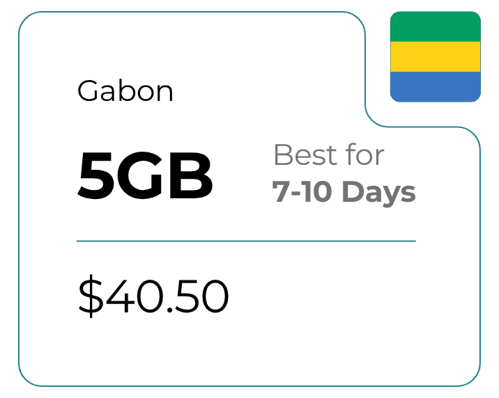 Gabon 5 GB 30 Days