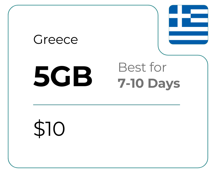 Greece 5 GB 30 Days