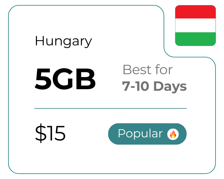 Hungary 5 GB 30 Days