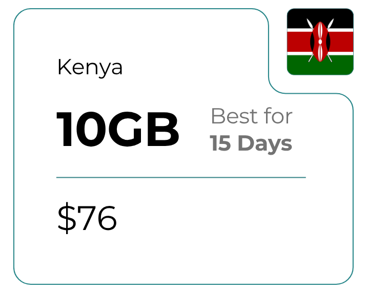 Kenya 10 GB 30 Days