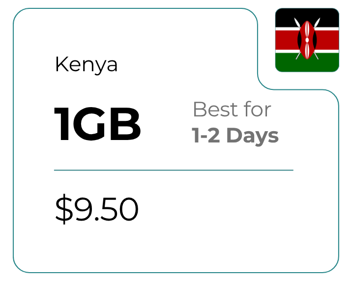 Kenya 1 GB 30 Days