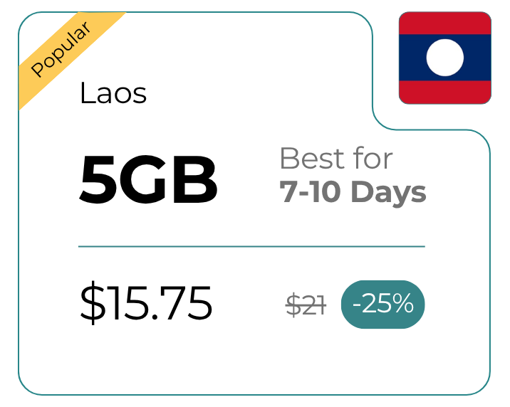 Laos 5 GB 30 Days