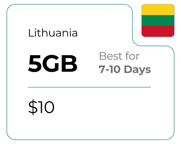 Lithuania 5 GB 30 Days