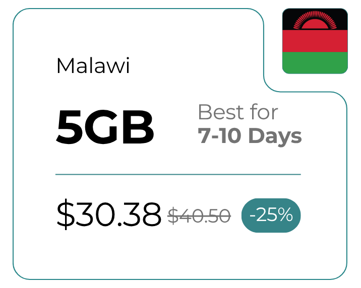 Malawi 5 GB 30 Days