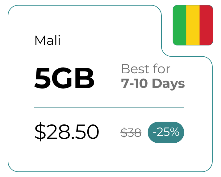 Mali 5 GB 30 Days
