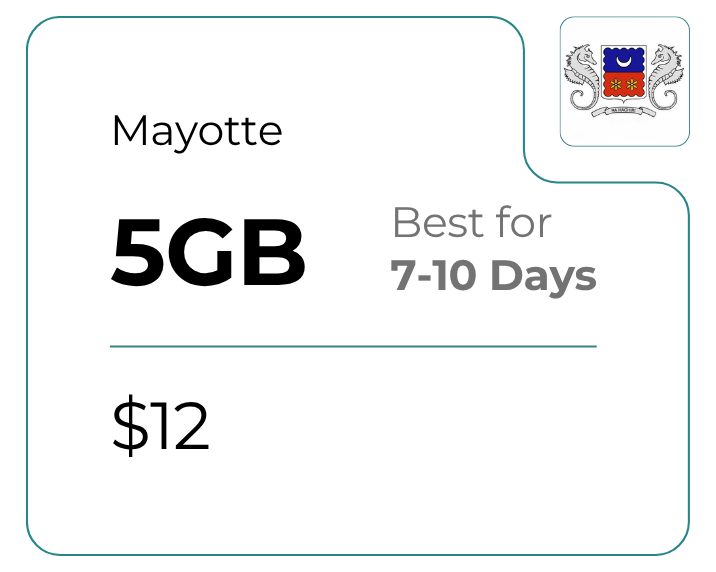Mayotte 5 GB 30 Days