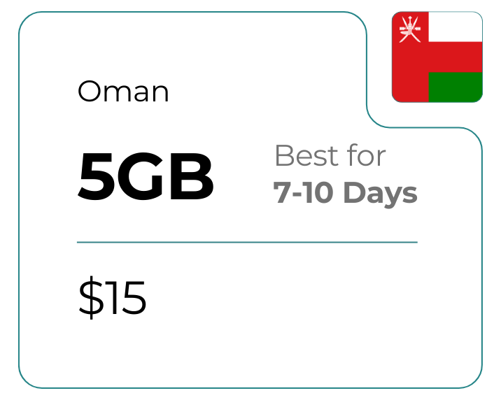 Oman 5 GB 30 Days