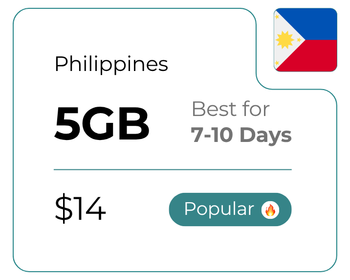 Philippines 5 GB 30 Days