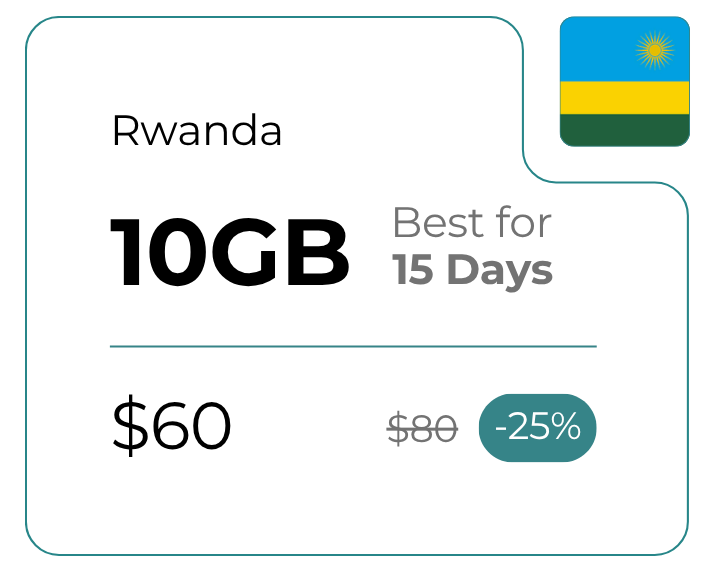 Rwanda 10 GB 30 Days
