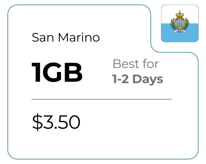 San Marino 1 GB 30 Days