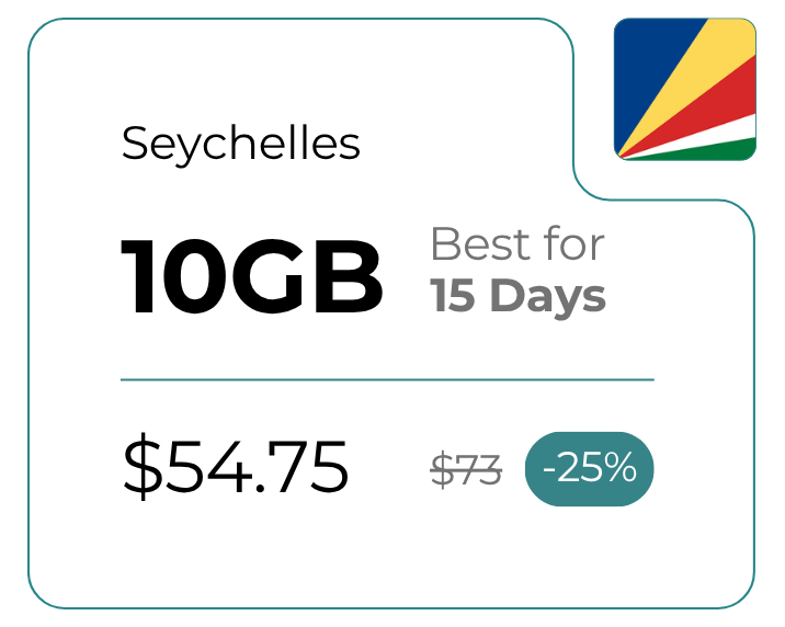 Seychelles 10 GB 30 Days