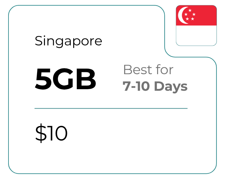 Singapore 5 GB 30 Days