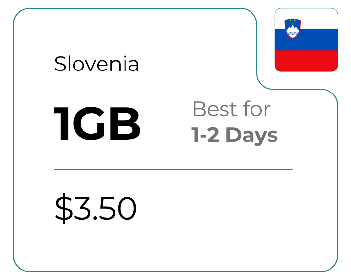 Slovenia 1 GB 30 Days