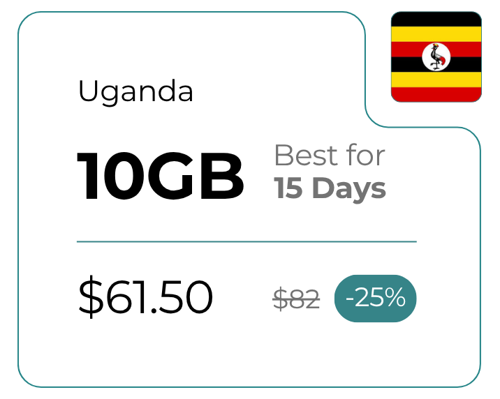 Uganda 10 GB 30 Days