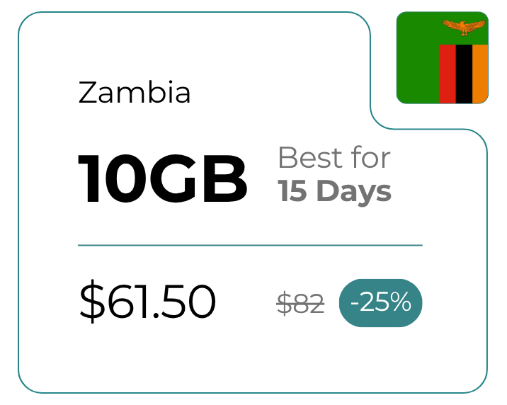 Zambia 10 GB 30 Days
